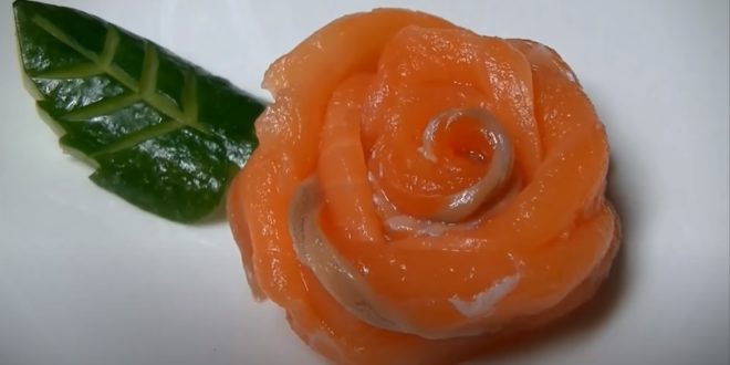 PRÉPARER FLEUR DE SAUMON FUME | Cuisine & patisserie moderne