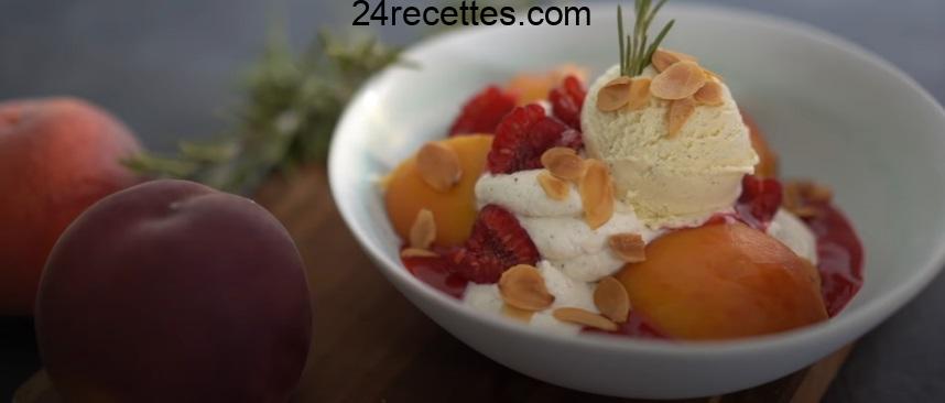 Preparer Peche Melba Cuisine Patisserie Moderne